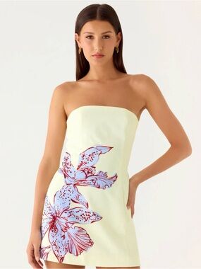 Peppermayo Denby Strapless Dress